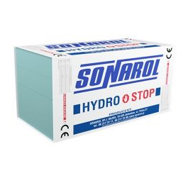 Białe i niebieskie opakowanie SONAROL HYDRO O STOP z logo i tekstem, oznaczone jako typ EPS P 150 036.